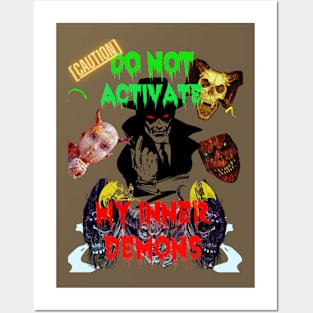 DO NOT Activate Inner Demons- Design Posters and Art